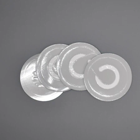 Custom Printing Lift And Pull Induction Aluminum Foil Seal Liner For Engine Oil PE Bottle
